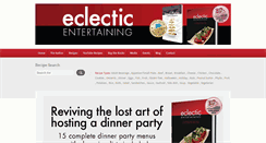 Desktop Screenshot of eclectic-entertaining.com