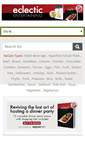 Mobile Screenshot of eclectic-entertaining.com